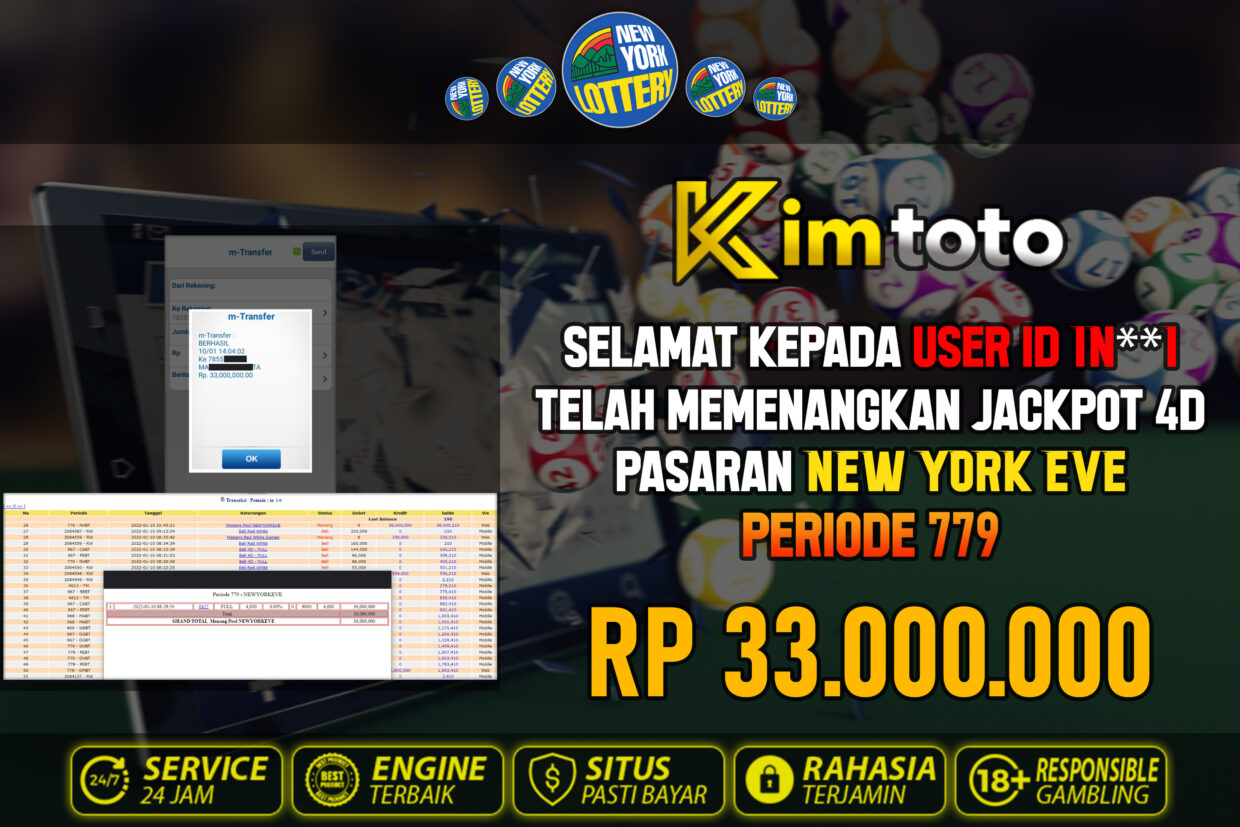 BUKTI PEMBAYARAN MEMBER KIMTOTO USER ID IN