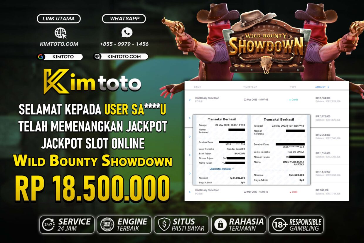 BUKTI PEMBAYARAN MEMBER JP SLOT ONLINE DI KIMTOTO USER ID SAU