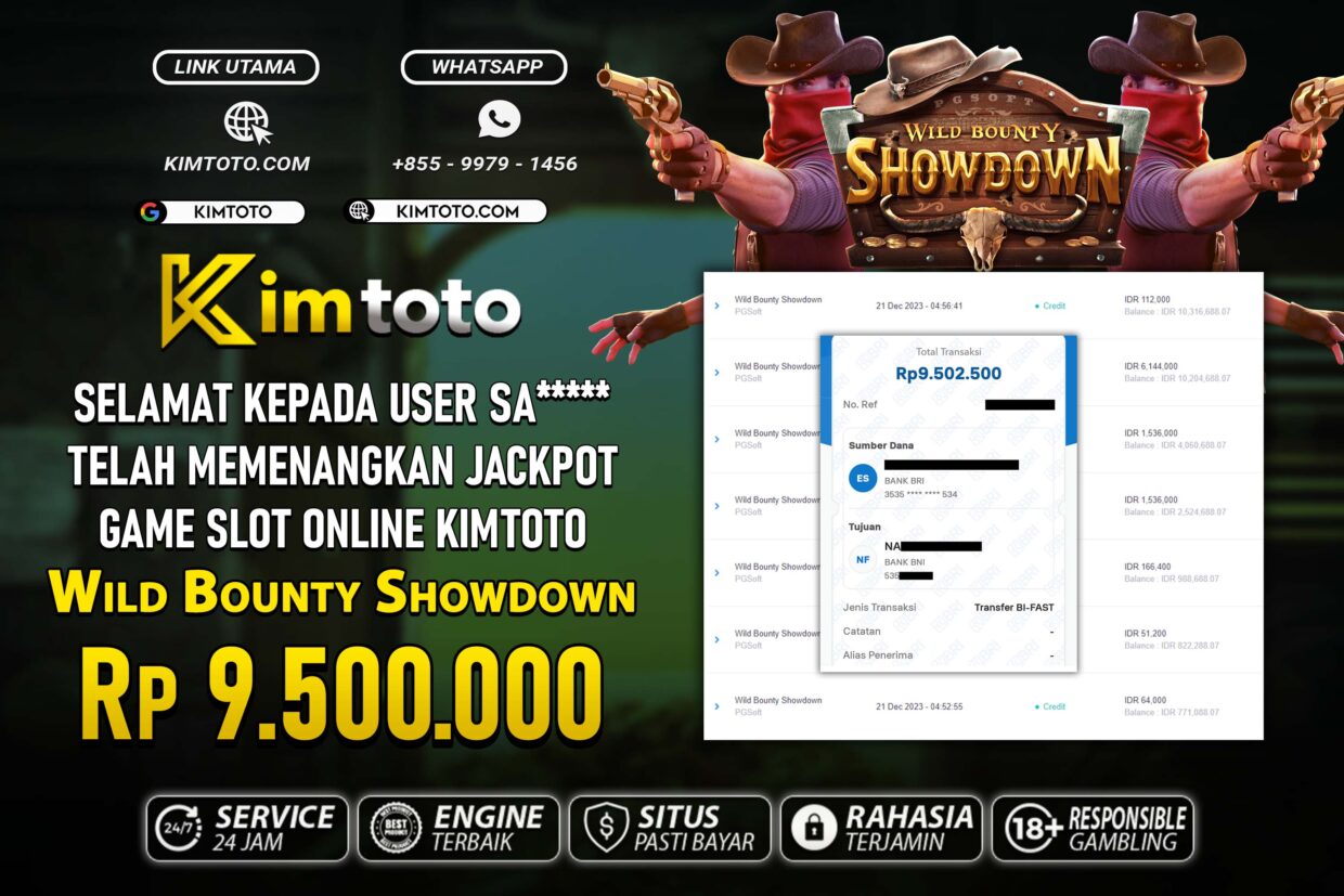 BUKTI PEMBAYARAN MEMBER JP SLOT ONLINE DI KIMTOTO USER ID SA